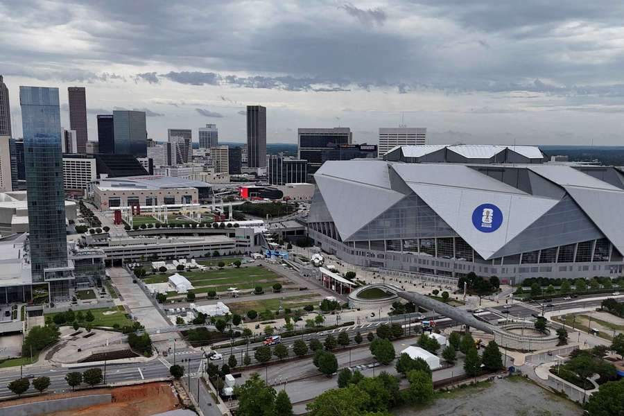 Mercedes-Benz Stadium, em Atlanta Mercedes-Benz Stadium, em Atlanta