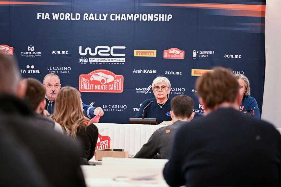Michele Mouton, presidente da Comissão das Mulheres nos Desportos Motorizados da Federação Internacional do Automóvel (FIA) Michele Mouton, presidente da Comissão das Mulheres nos Desportos Motorizados da Federação Internacional do Automóvel (FIA)