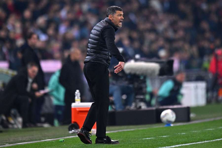 Sergio Conceicao dalla panchina