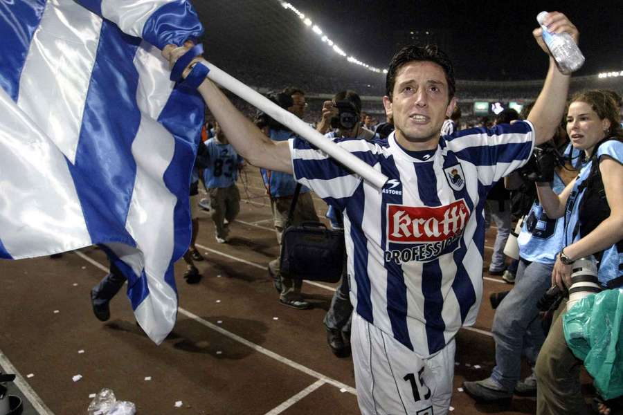 Nihat in 2003 with Real Sociedad Nihat in 2003 with Real Sociedad
