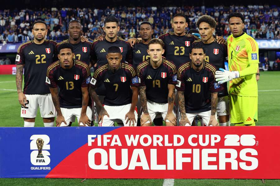 11 de Perú ante Argentina