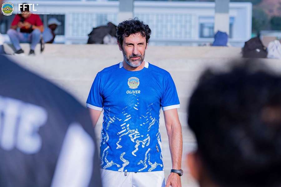 José Pedro, selecionador de Timor