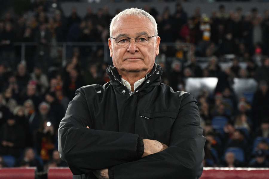 Claudio Ranieri, entrenador de la Roma
