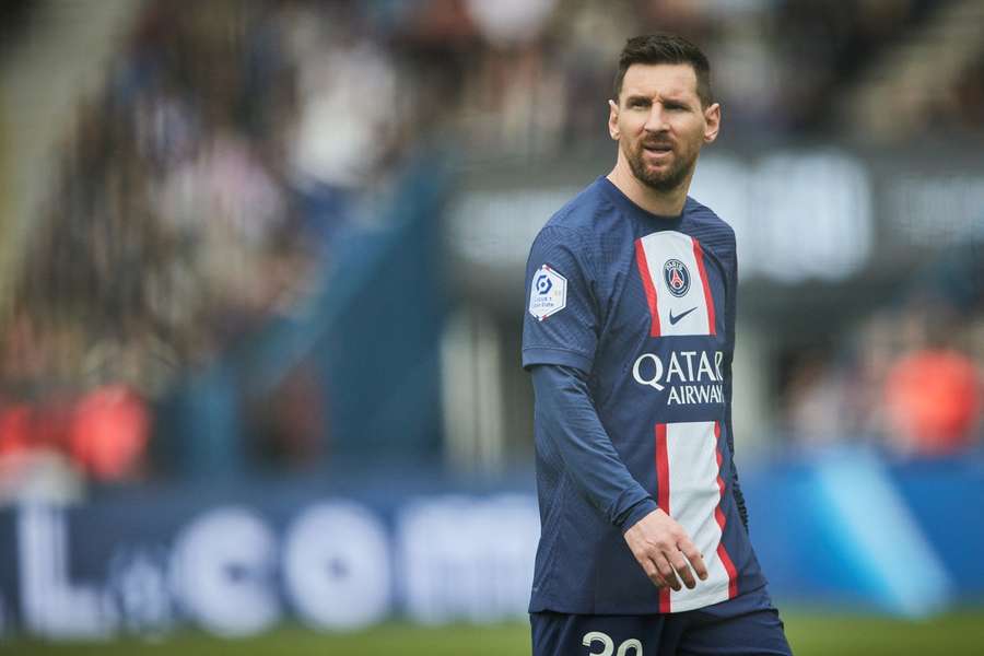Messi is heading for the exit door at PSG