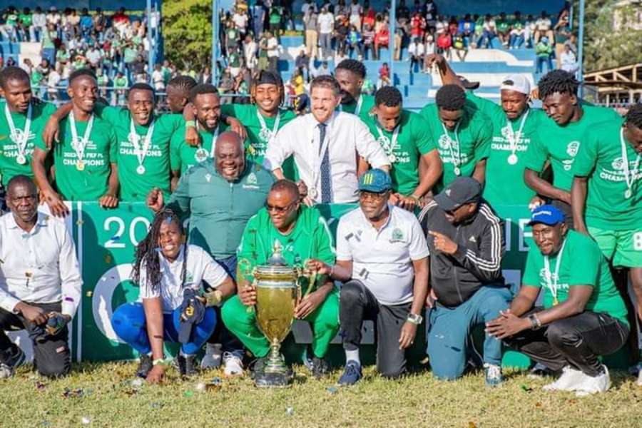 The Gor Mahia team that won the title last year