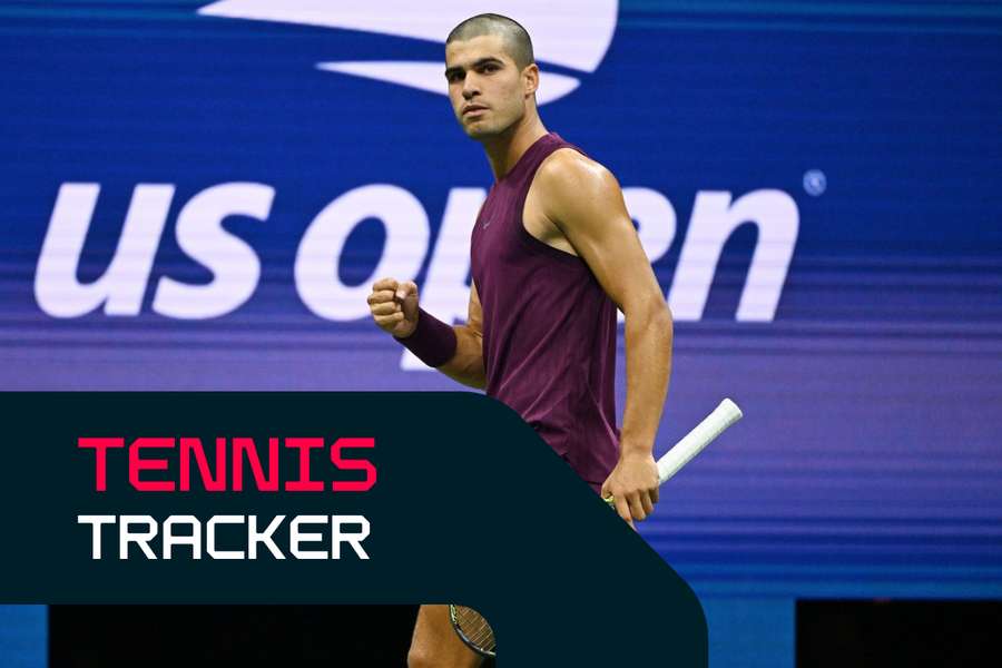 Alcaraz is in second-round action
