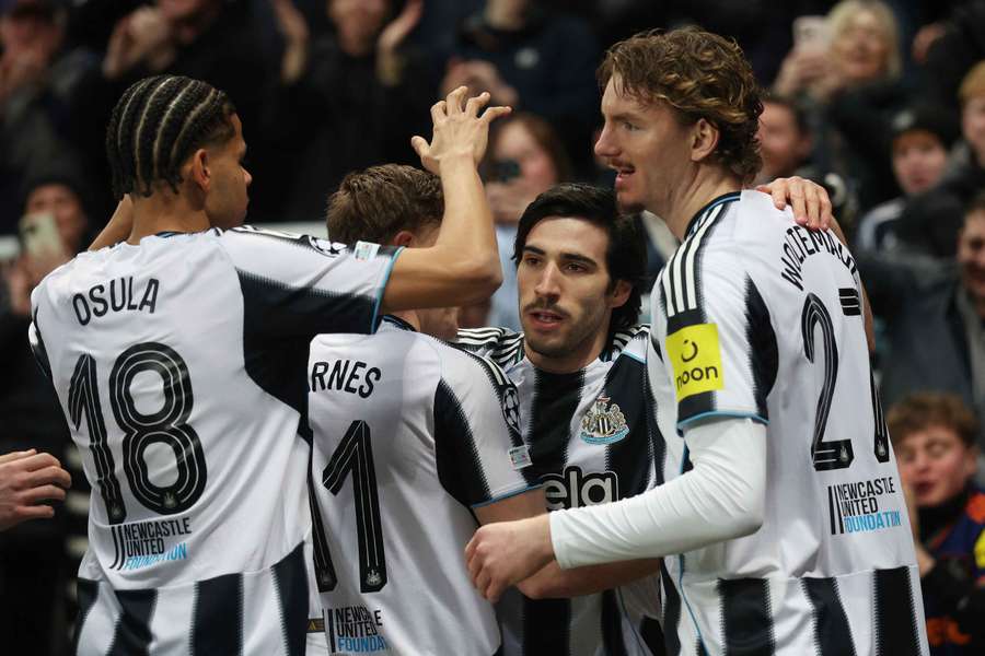 Howe pleased: Newcastle in Champions League round 16 massive achievement