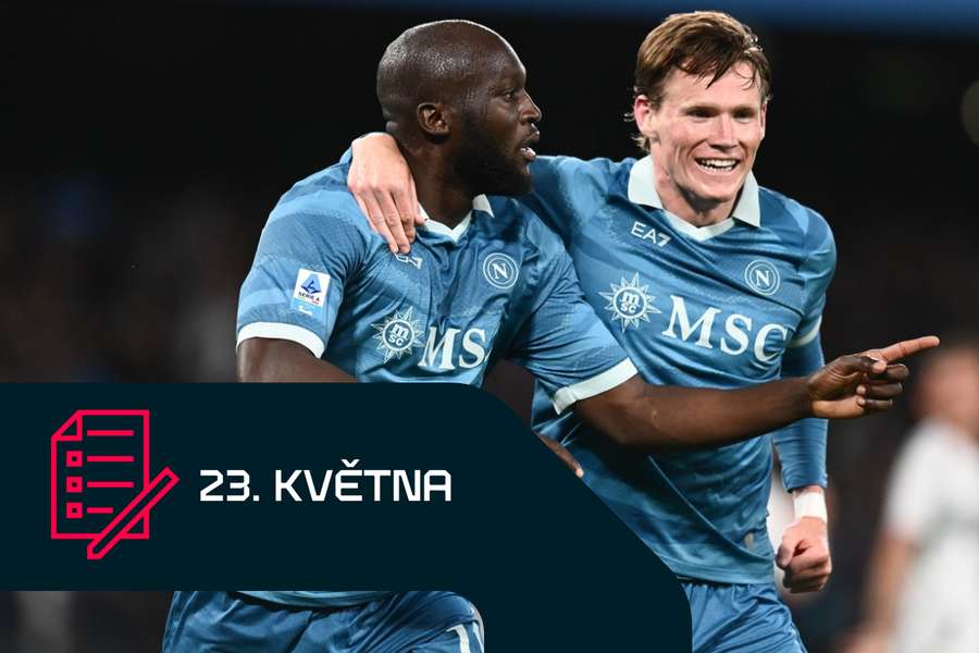 Romelu Lukaku a Scott McTominay táhnou Neapol za ziskem titulu.