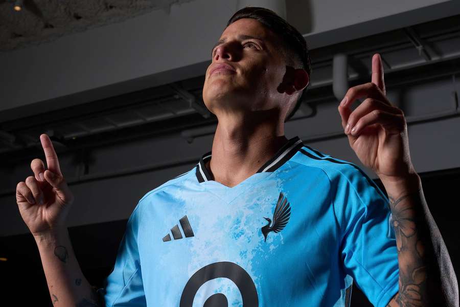 James Rodríguez é o novo reforço do Minnesota United