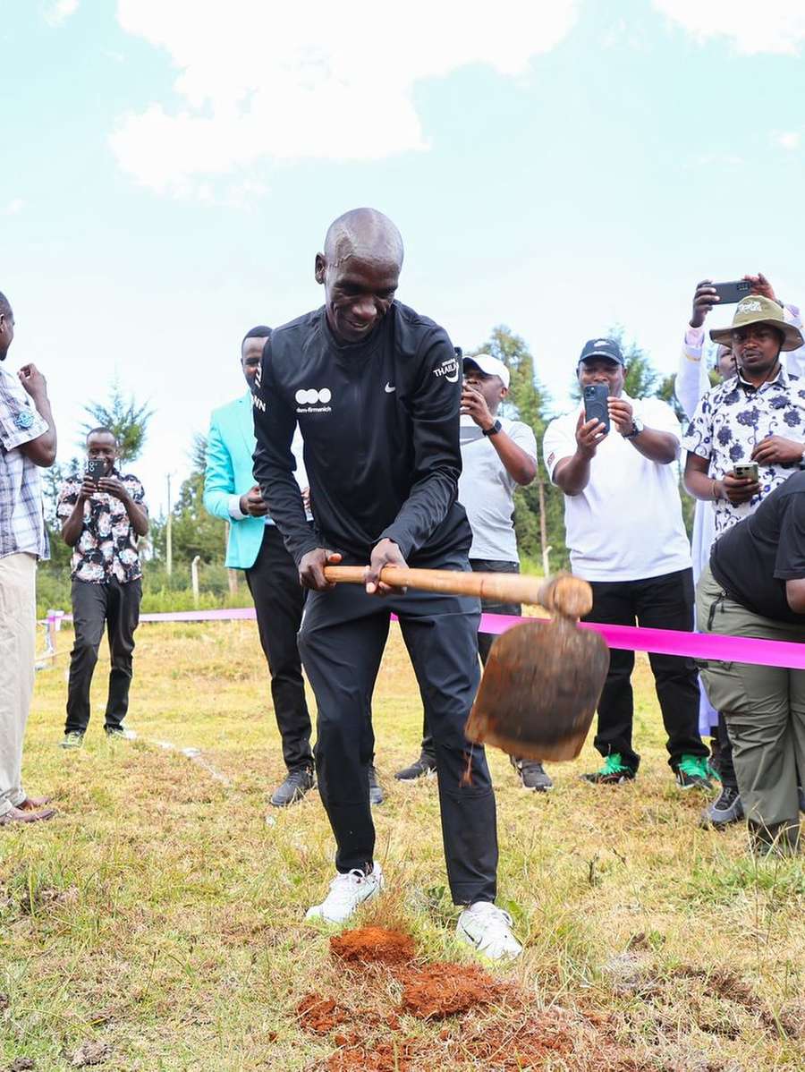 Eliud Kipchoge lauded the initiative saying it reflects shift from personal achievement. Eliud Kipchoge lauded the initiative saying it reflects shift from personal achievement.