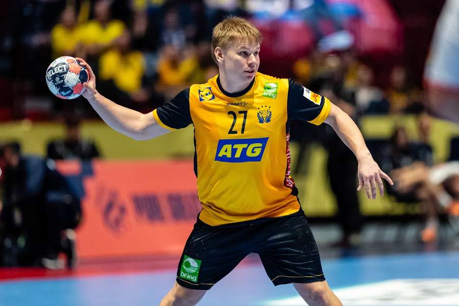 Axel Mansson was Sweden's man of the match