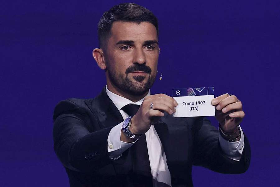 David Villa 'pesca' il Como David Villa 'pesca' il Como
