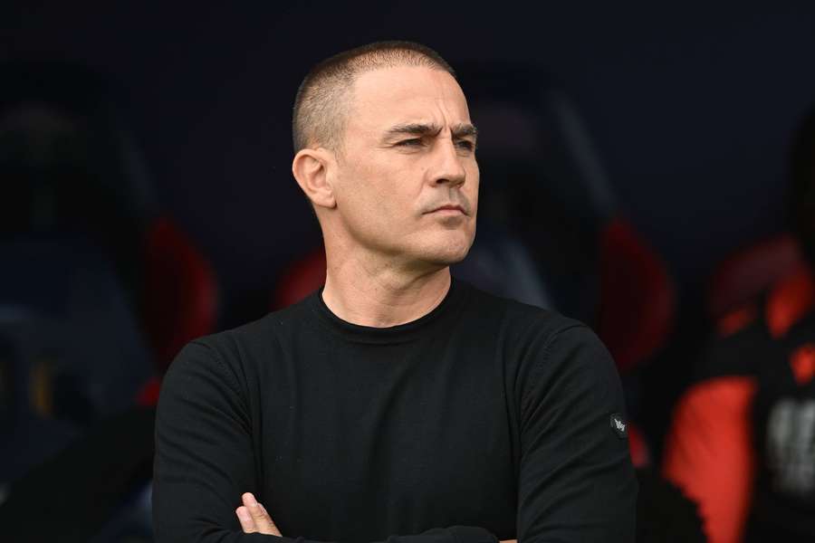 Fabio Cannavaro, treinador da Udinese