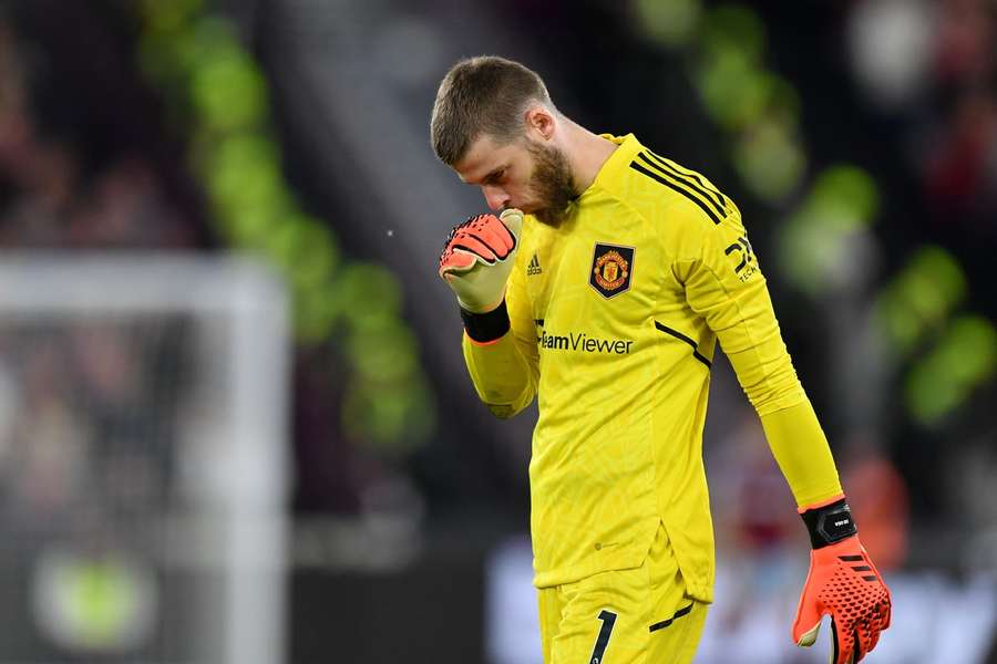 De Gea has struggled in goal for United this season