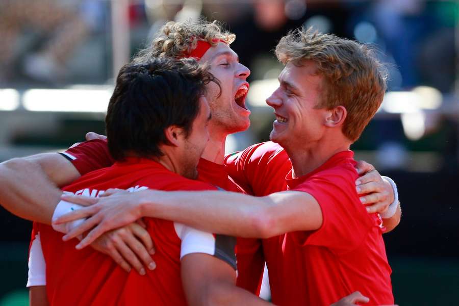 Davis Cup-hold ser frem til test mod de bedste lande