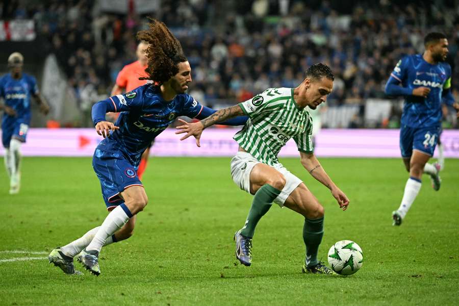 Cucurella, con el Chelsea