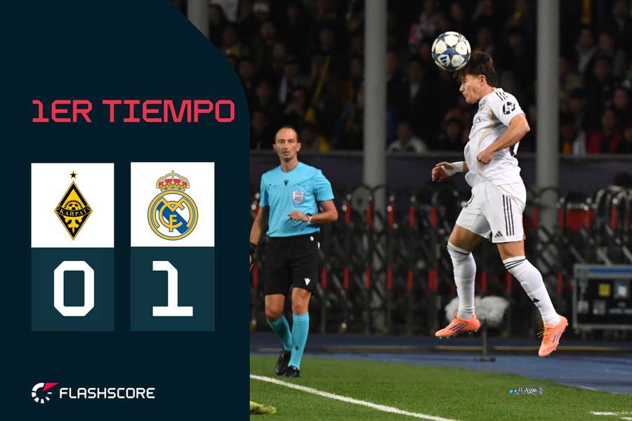 Sigue en directo el Kairat-Real Madrid