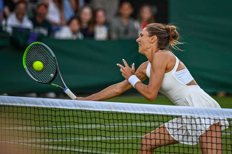 Piter podczas tegorocznego Wimbledonu Piter podczas tegorocznego Wimbledonu
