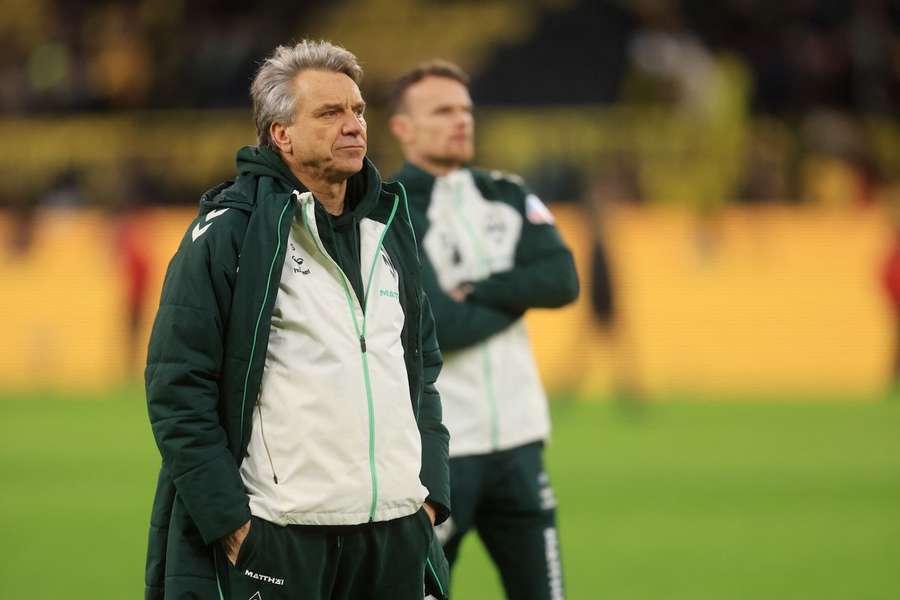 Horst Steffen steht nach der Niederlage gegen Hoffenheim bei Werder Bremen unter Druck.