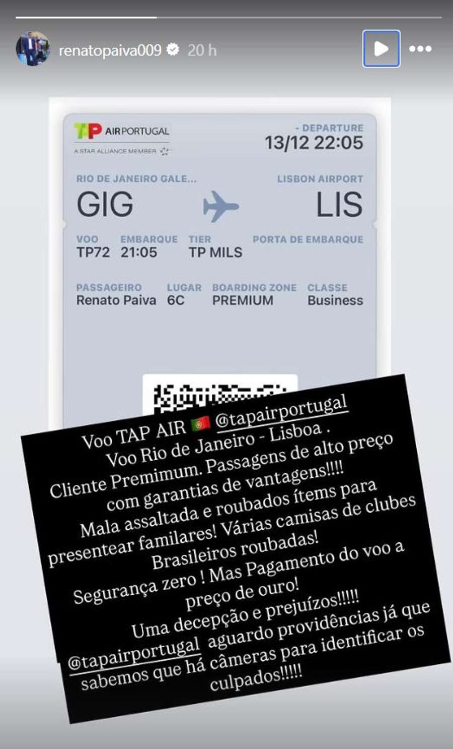 A publicação de Renato Paiva A publicação de Renato Paiva