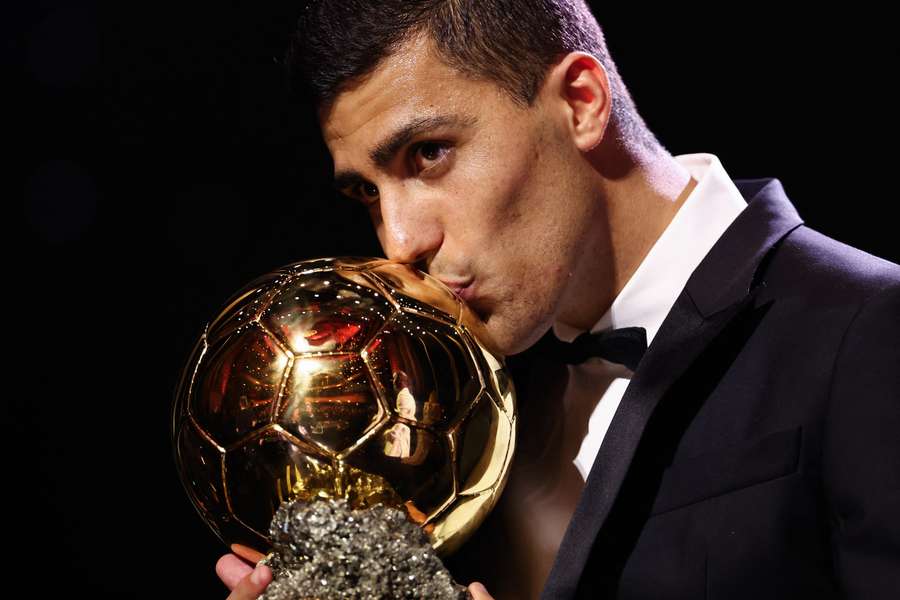 Rodri won in oktober de Ballon d'Or