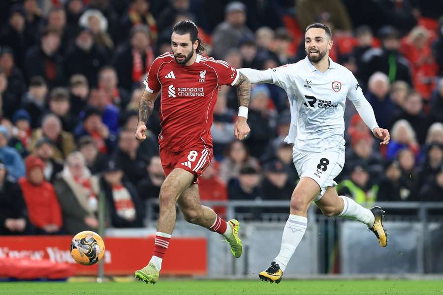 Szoboszlai těsně před chybou, kterou vytvořil.