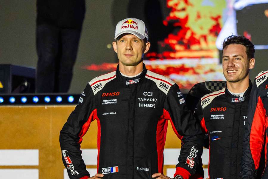 Sébastien Ogier à Jeddah.