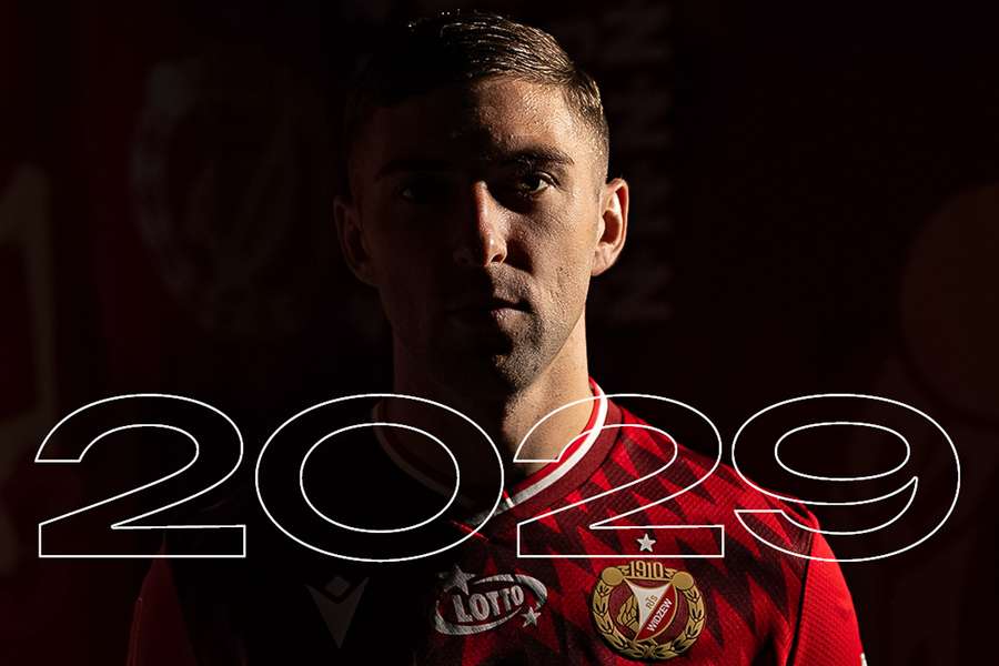 Oficjalnie: Sebastian Bergier na dłużej w Widzewie, najskuteczniejszy napastnik z nową umową