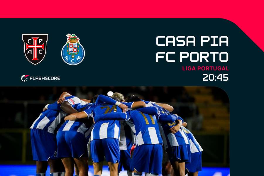 FC Porto visita Casa Pia no fecho da jornada