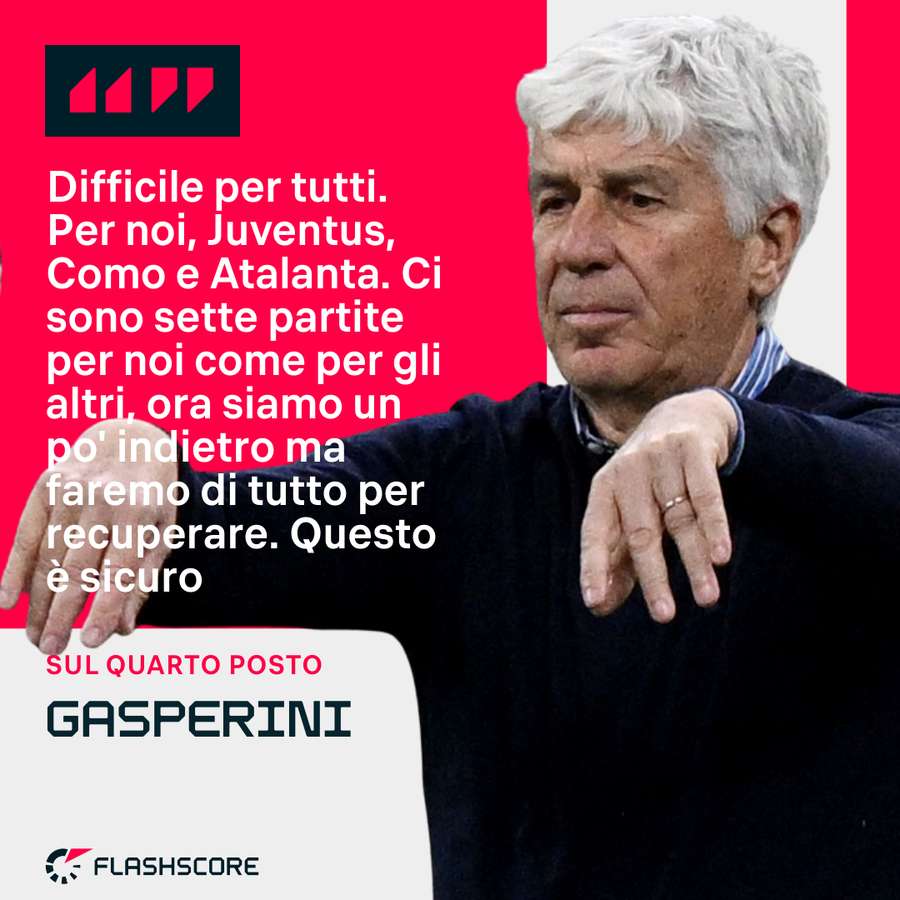 Le parole di Gasperini