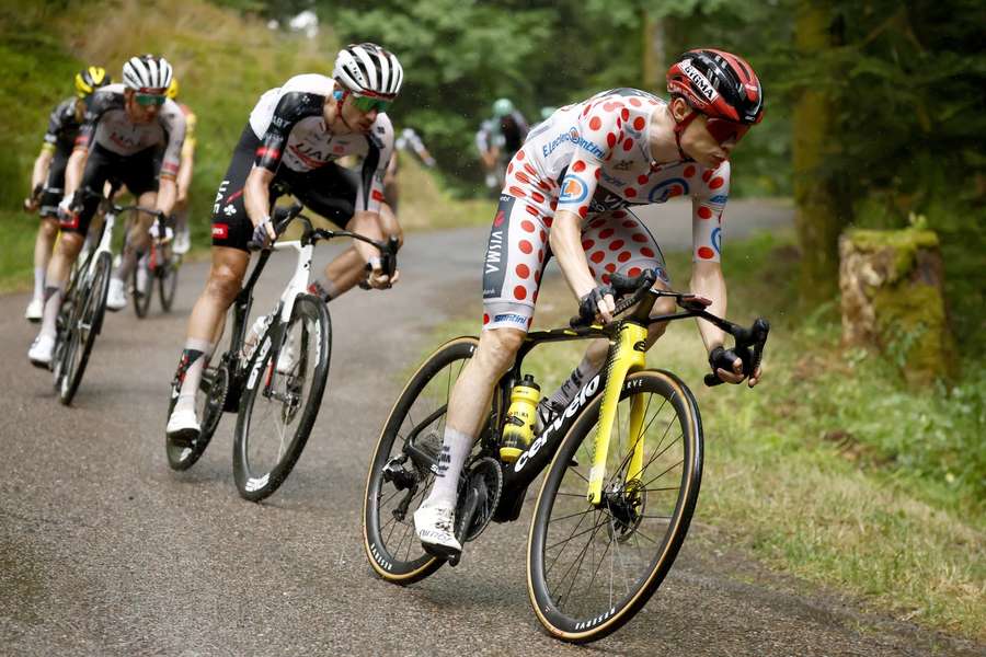 Vingegaard sur le Tour de France.