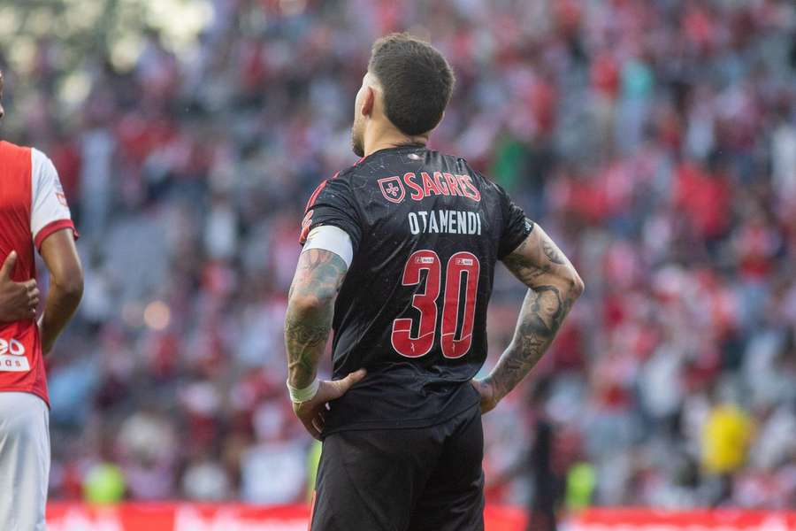 Otamendi é uma das figuras do Benfica