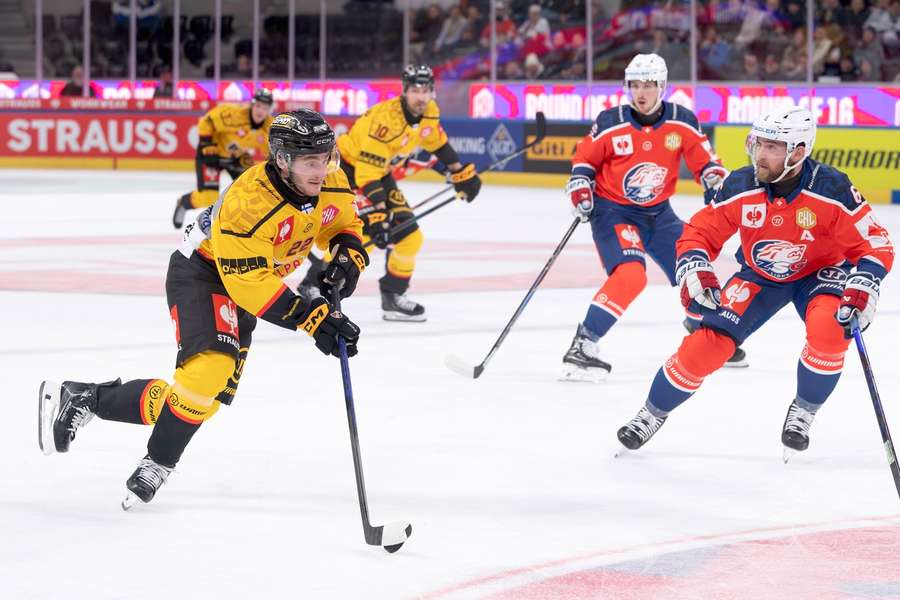 Cade Borchardt (pictured playing in the CHL) scored four for KalPa Cade Borchardt (pictured playing in the CHL) scored four for KalPa