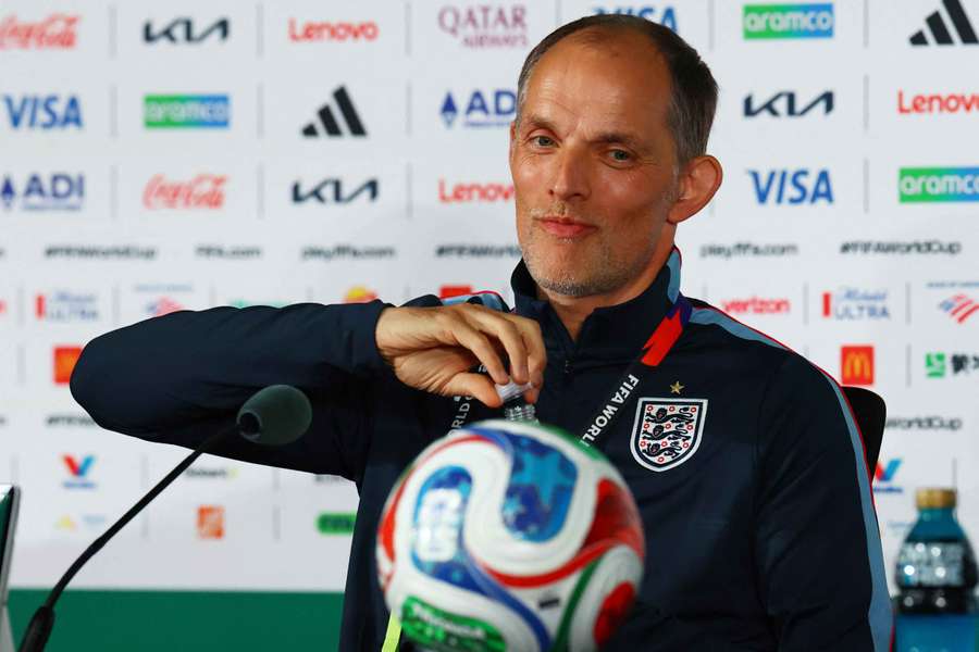 England manager Thomas Tuchel during press conference England manager Thomas Tuchel during press conference