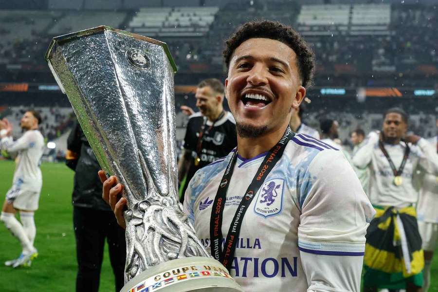 Jadon Sancho à Aston Villa Jadon Sancho à Aston Villa