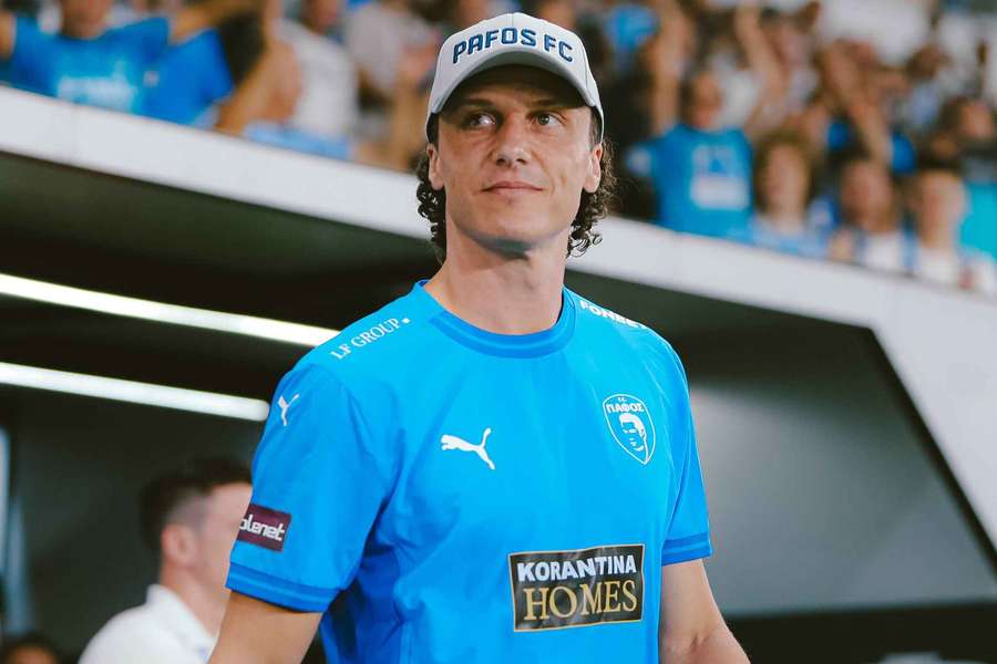 David Luiz ao serviço do Pafos