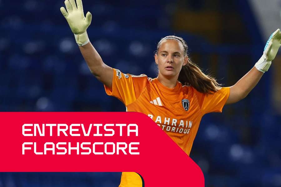 Mylène Chavas é a guarda-redes do Paris FC Mylène Chavas é a guarda-redes do Paris FC