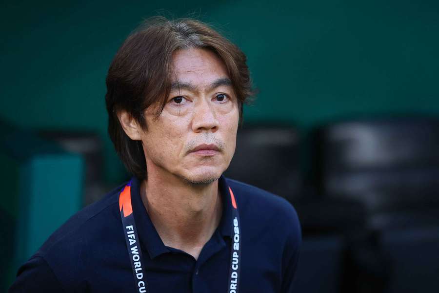 Myung-bo Hong beim Spiel gegen Südafrika