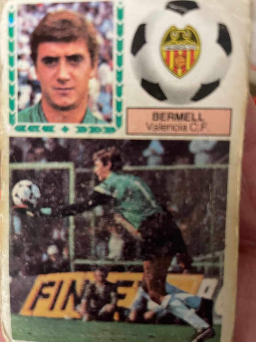 Cromo de Bermell de LaLiga 1983-1984