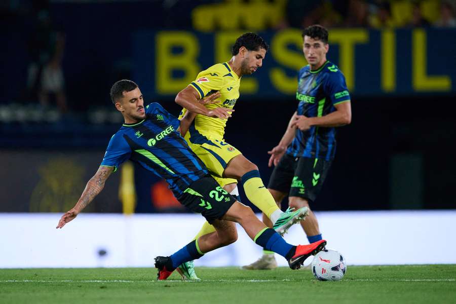 Ceballos, en el partido contra el Villarreal Ceballos, en el partido contra el Villarreal