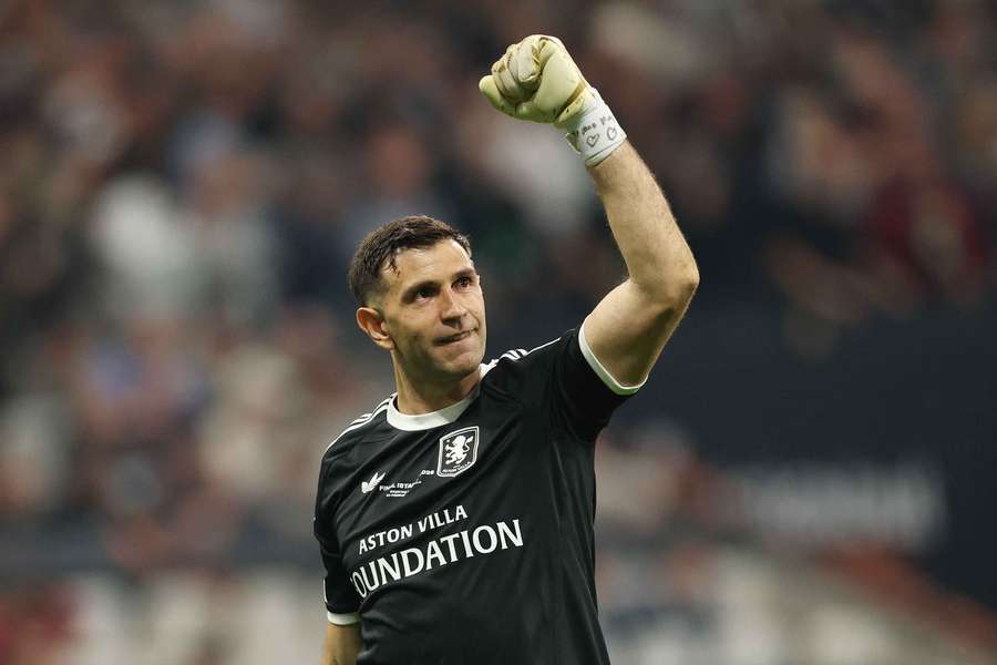 Emiliano Martinez, portiere dell'Aston Villa e della nazionale argentina