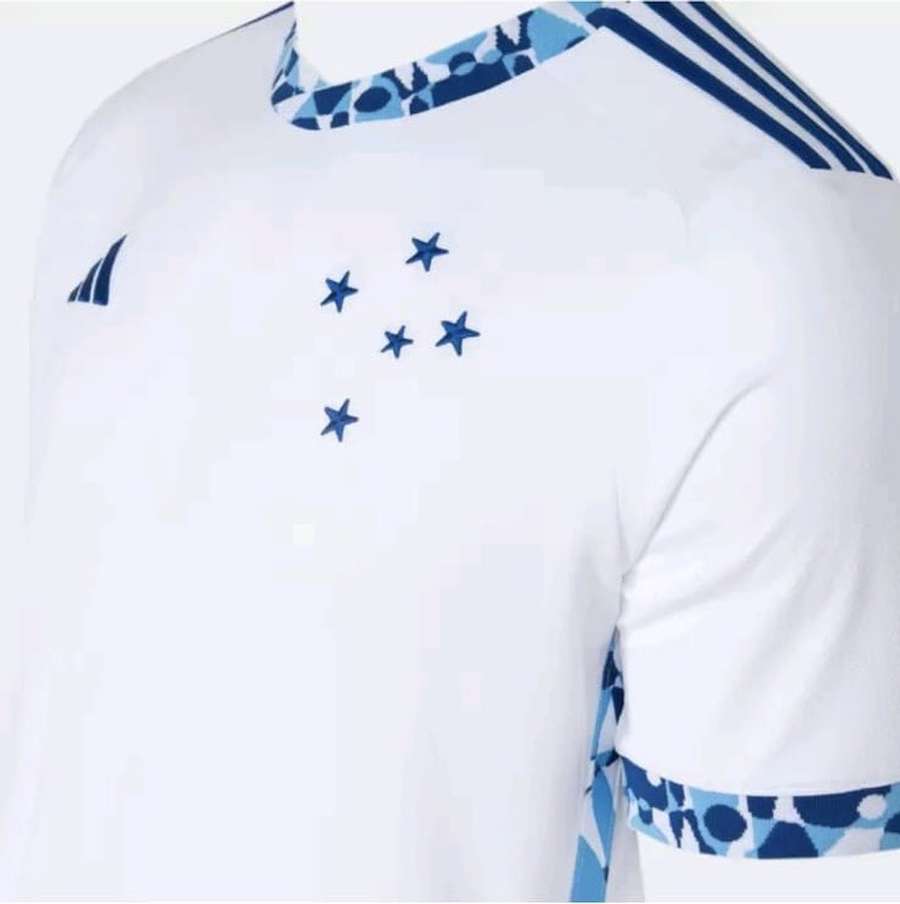 Detalhes do novo uniforme do Cruzeiro