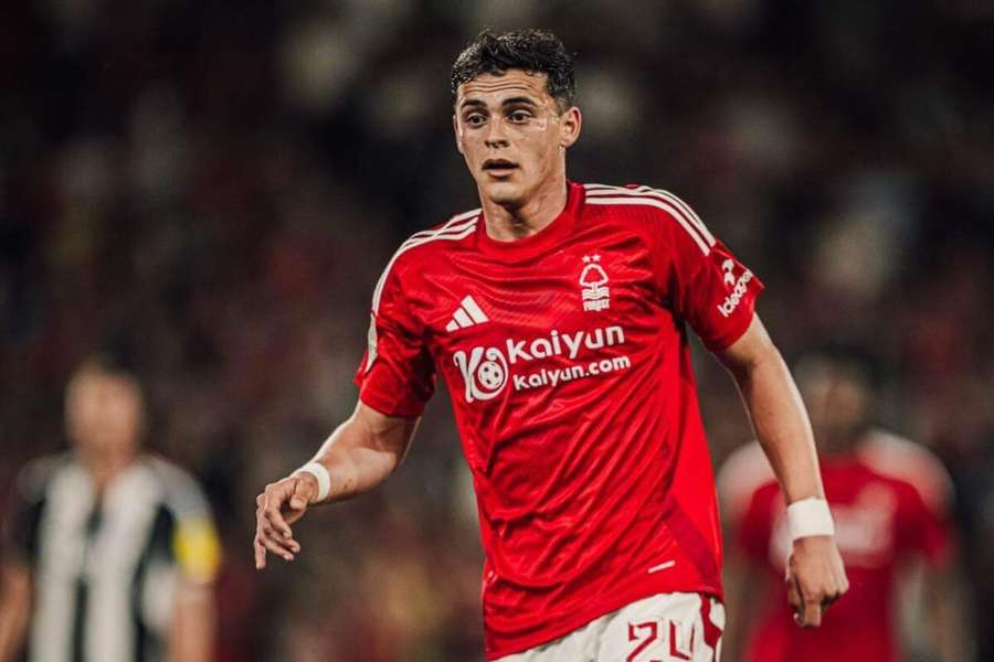 Ramon Sosa, extremo paraguaio do Nottingham Forest