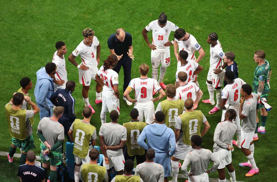 Il Team England a rapporto da Tuchel