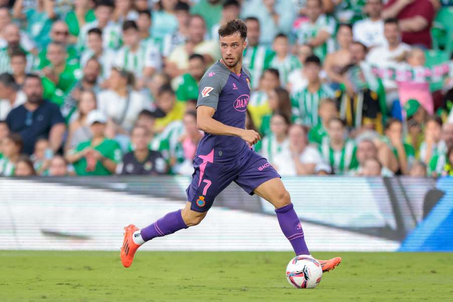 Javi Puado no estará ante el Mallorca.