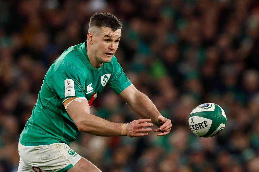 Johnny Sexton, capitaine de l'Irlande, a disputé 110 matches avec son pays.