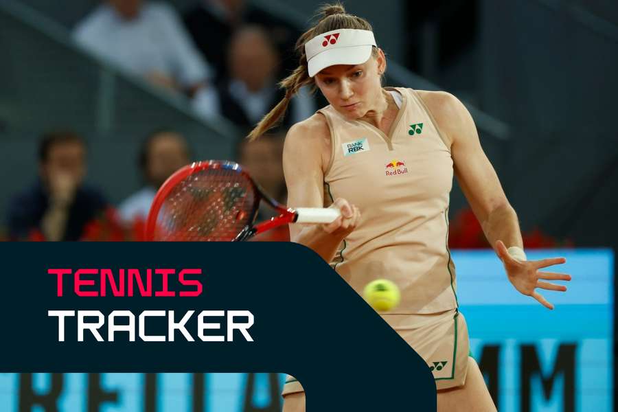 Rybakina is in action in Madrid