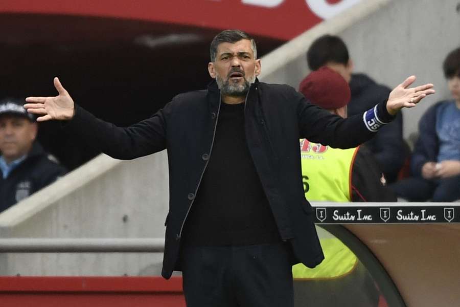 Sérgio Conceição lamentou a ineficácia que levou o FC Porto ao segundo jogo seguido sem marcar