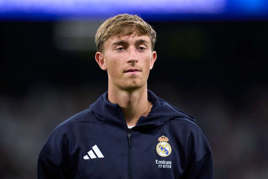 Dean Huijsen, con el Real Madrid