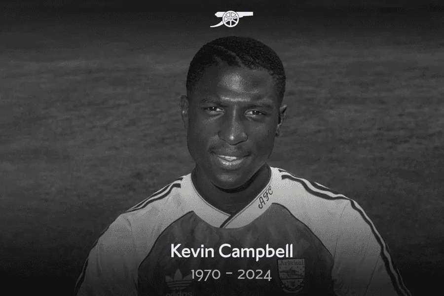 L'ancien attaquant anglais Kevin Campbell est décédé à 54 ans. 